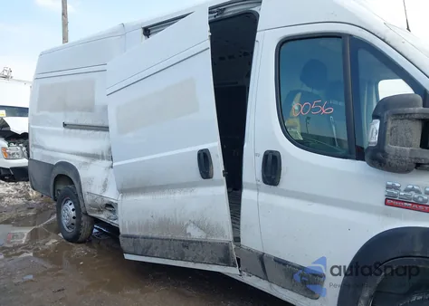 2021 Ram Promaster 3500 Cargo Van High Roof 159 Wb Ext z USA, uszkodzony, nr VIN 3C6MRVJG7ME514772